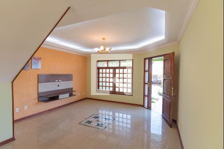 Sala de casa de condomínio à venda com 3 quartos, 220m² em Roncaglia, Campinas