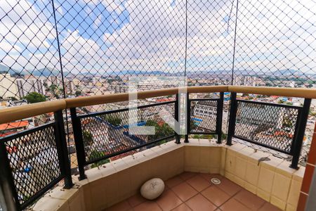 Varanda da Sala de apartamento para alugar com 2 quartos, 64m² em Rocha, Rio de Janeiro