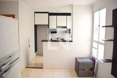 Sala de apartamento para alugar com 2 quartos, 43m² em Jd Reserva Real, Ribeirão Preto