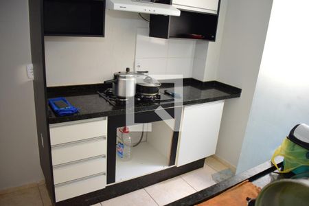 Cozinha - Armários de apartamento para alugar com 2 quartos, 43m² em Jd Reserva Real, Ribeirão Preto