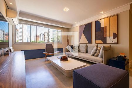Sala de apartamento à venda com 2 quartos, 110m² em Jardim Paulista, São Paulo