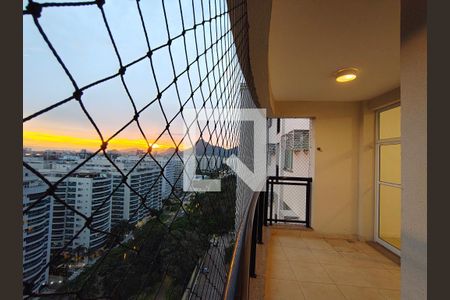 Varanda - Sala de apartamento à venda com 2 quartos, 69m² em Barra Olímpica, Rio de Janeiro