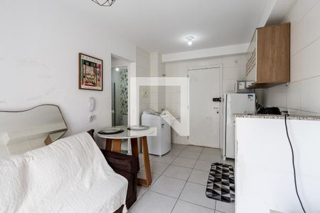 Sala de apartamento para alugar com 1 quarto, 35m² em Barra Funda, São Paulo