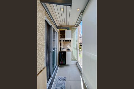 Varanda da Sala de apartamento à venda com 2 quartos, 55m² em Belenzinho, São Paulo
