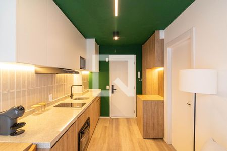 Sala/Cozinha de apartamento para alugar com 1 quarto, 30m² em Vila Olímpia, São Paulo