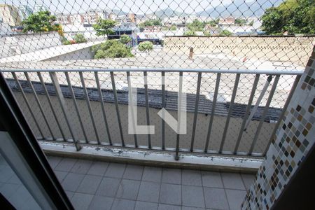 Varanda da Sala de apartamento à venda com 2 quartos, 86m² em Taquara, Rio de Janeiro