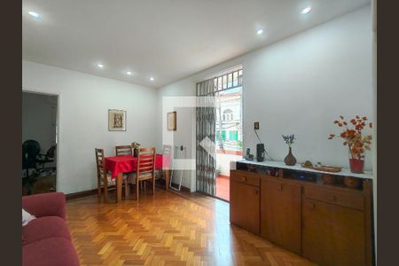 Sala de apartamento à venda com 3 quartos, 78m² em Tijuca, Rio de Janeiro
