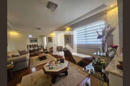 Sala de apartamento à venda com 3 quartos, 184m² em Brooklin, São Paulo