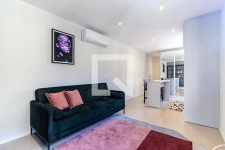 Sala de kitnet/studio para alugar com 1 quarto, 46m² em Santa Cecilia, São Paulo