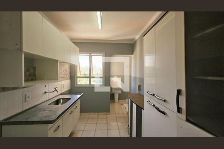 Cozinha e Área de Serviço de apartamento para alugar com 2 quartos, 58m² em Jardim Shangai, Jundiaí