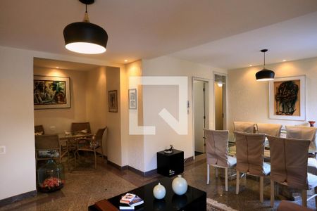 Sala de apartamento para alugar com 3 quartos, 110m² em Sion, Belo Horizonte