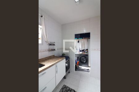 Cozinha e Área de Serviço de apartamento à venda com 3 quartos, 64m² em Vila Jerusalem, São Bernardo do Campo