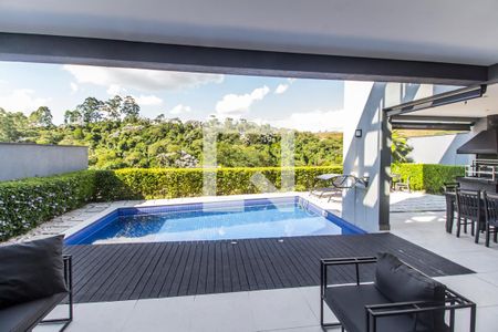 Vista da Sala de casa de condomínio à venda com 5 quartos, 465m² em Colinas da Anhanguera, Santana de Parnaíba