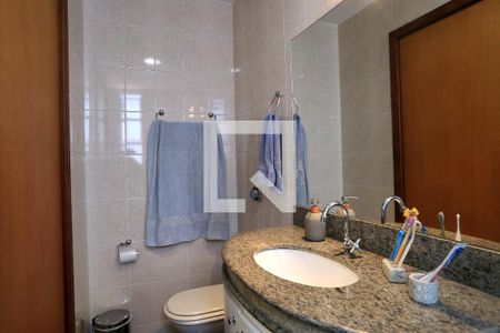 Banheiro da Suíte de apartamento à venda com 3 quartos, 178m² em Ipiranga, Belo Horizonte