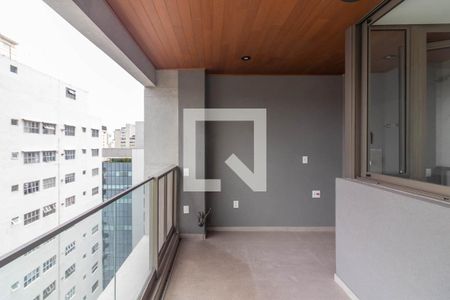 Varanda de apartamento à venda com 1 quarto, 87m² em Itaim Bibi, São Paulo