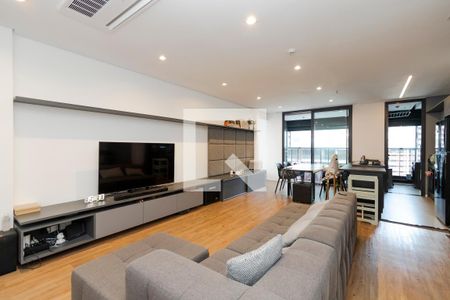 Sala de apartamento à venda com 3 quartos, 105m² em Jardim das Acácias, São Paulo