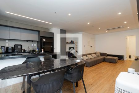 Sala de apartamento à venda com 3 quartos, 105m² em Jardim das Acácias, São Paulo