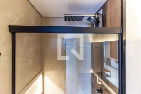 Banheiro de kitnet/studio para alugar com 1 quarto, 35m² em Vila Buarque, São Paulo