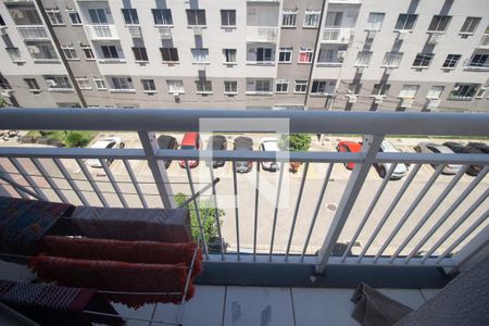 Varanda da Sala de apartamento para alugar com 2 quartos, 49m² em Campo Grande, Rio de Janeiro