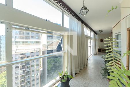 Sacada de apartamento à venda com 3 quartos, 191m² em Centro Histórico de São Paulo, São Paulo
