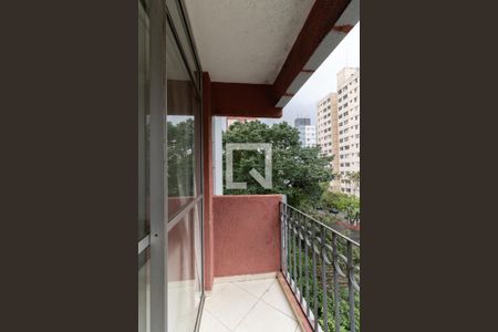 Varanda da Sala de apartamento à venda com 2 quartos, 54m² em Jardim Celeste, São Paulo