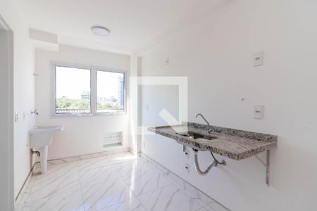 Cozinha e Área de Serviço de apartamento para alugar com 1 quarto, 24m² em Jardim São Paulo, São Paulo