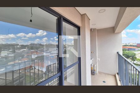 Varanda de apartamento à venda com 2 quartos, 47m² em Vila Anastácio, São Paulo