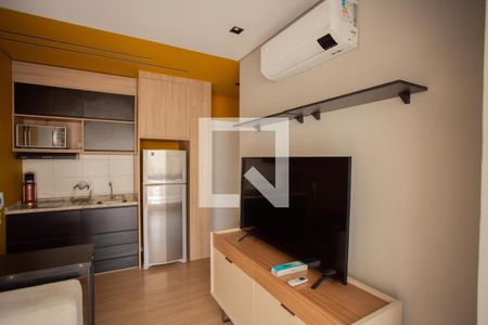 Sala/Cozinha de apartamento para alugar com 1 quarto, 30m² em Água Branca, São Paulo