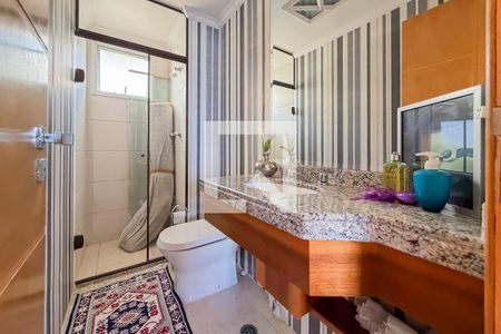 Banheiro Social de apartamento à venda com 3 quartos, 133m² em Ipiranga, São Paulo