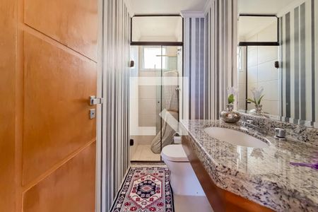 Banheiro Social de apartamento à venda com 3 quartos, 133m² em Ipiranga, São Paulo