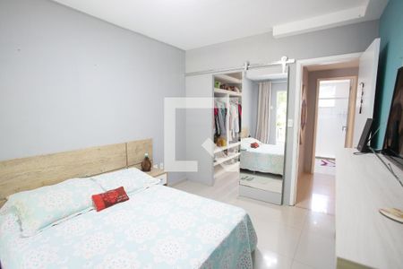 Quarto Suíte de casa de condomínio à venda com 3 quartos, 119m² em Jacarepaguá, Rio de Janeiro