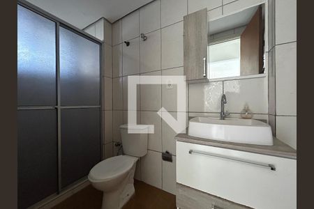 Banheiro de apartamento para alugar com 1 quarto, 52m² em Boa Vista, Novo Hamburgo