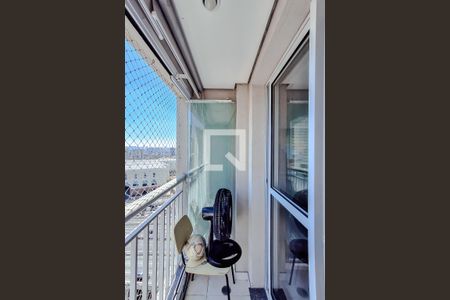 Varanda da Sala de apartamento para alugar com 2 quartos, 55m² em Liberdade, São Paulo