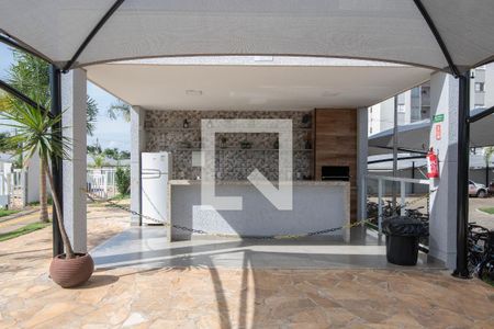 Área Comum - Churrasqueira de apartamento para alugar com 2 quartos, 56m² em Jardim Sao Sebastiao, Hortolândia