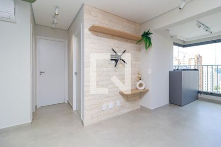 Sala de apartamento para alugar com 2 quartos, 57m² em Brooklin, São Paulo