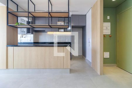 Sala de apartamento para alugar com 2 quartos, 57m² em Brooklin, São Paulo