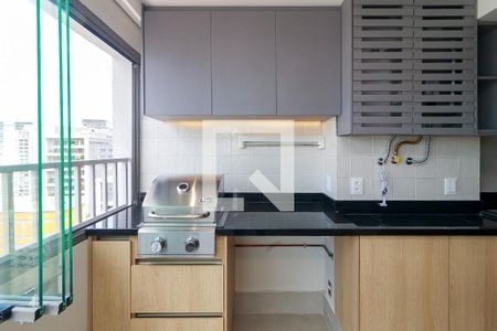 Sala - Varanda de apartamento para alugar com 2 quartos, 57m² em Brooklin, São Paulo