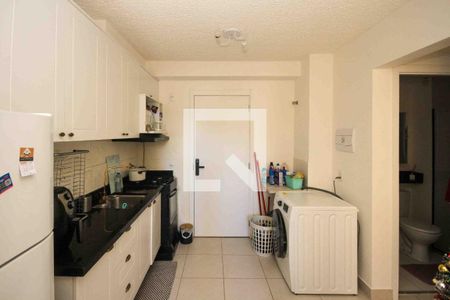 Cozinha e Área de Serviço de apartamento para alugar com 2 quartos, 37m² em Vila Graciosa, São Paulo