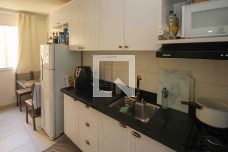 Cozinha e Área de Serviço de apartamento para alugar com 2 quartos, 37m² em Vila Graciosa, São Paulo