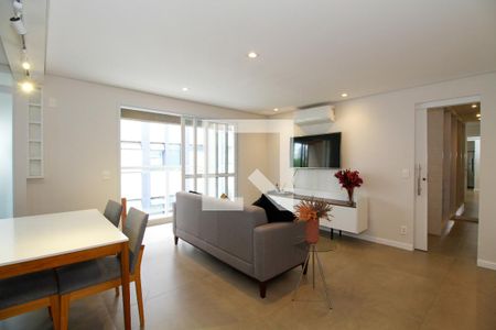 Sala e Cozinha de apartamento à venda com 1 quarto, 57m² em Vila Madalena, São Paulo