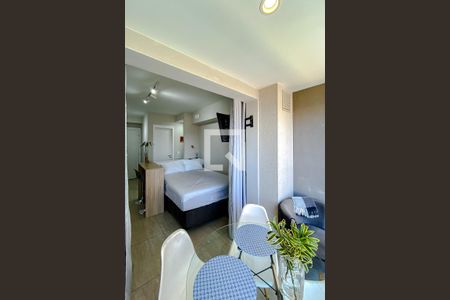 Varanda de kitnet/studio para alugar com 1 quarto, 25m² em Vila Mariana, São Paulo