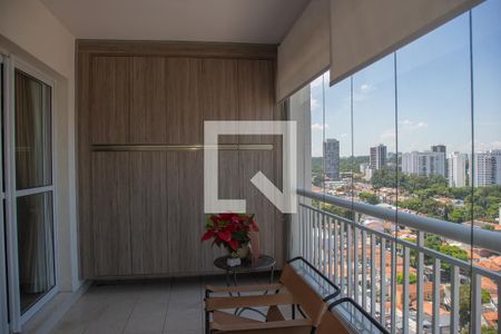 Sacada de apartamento à venda com 3 quartos, 284m² em Santo Amaro, São Paulo