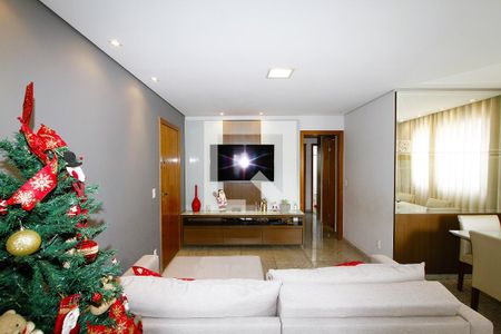 Sala de apartamento para alugar com 3 quartos, 95m² em Salgado Filho, Belo Horizonte