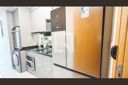 Cozinha e Área de Serviço de apartamento para alugar com 2 quartos, 40m² em Jardim São Paulo, São Paulo