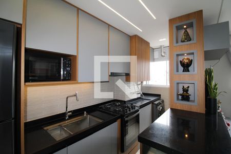 Sala / Cozinha de kitnet/studio à venda com 2 quartos, 38m² em Vila Celeste, São Paulo