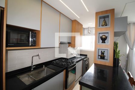 Sala / Cozinha de kitnet/studio à venda com 2 quartos, 38m² em Vila Celeste, São Paulo