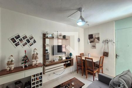 Sala  de apartamento à venda com 2 quartos, 52m² em Vila Padre Manoel de Nobrega, Campinas