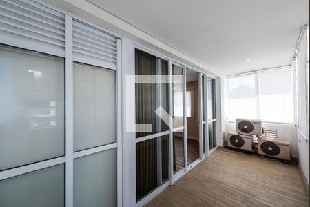 Varanda de apartamento para alugar com 2 quartos, 75m² em Gonzaga, Santos
