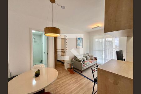 Sala de apartamento à venda com 1 quarto, 50m² em Centro, Campinas