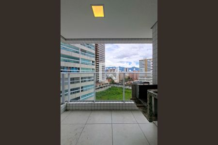 Sacada de apartamento para alugar com 1 quarto, 45m² em Vila Caiçara, Praia Grande